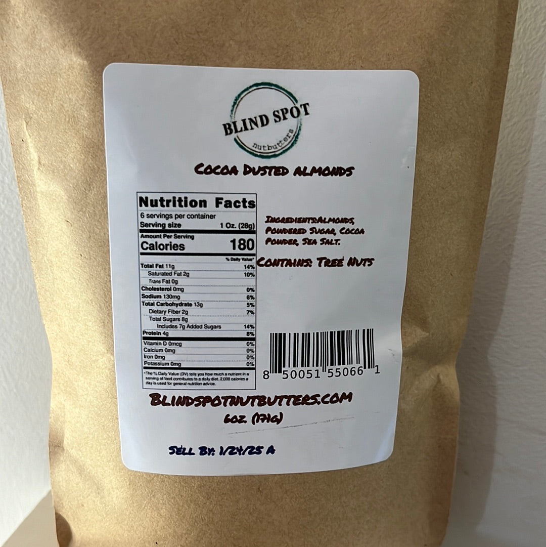 Cocoa Dusted Almonds