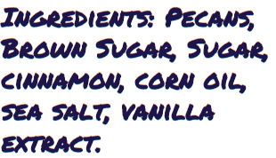 Cinnamon Roll Pecans