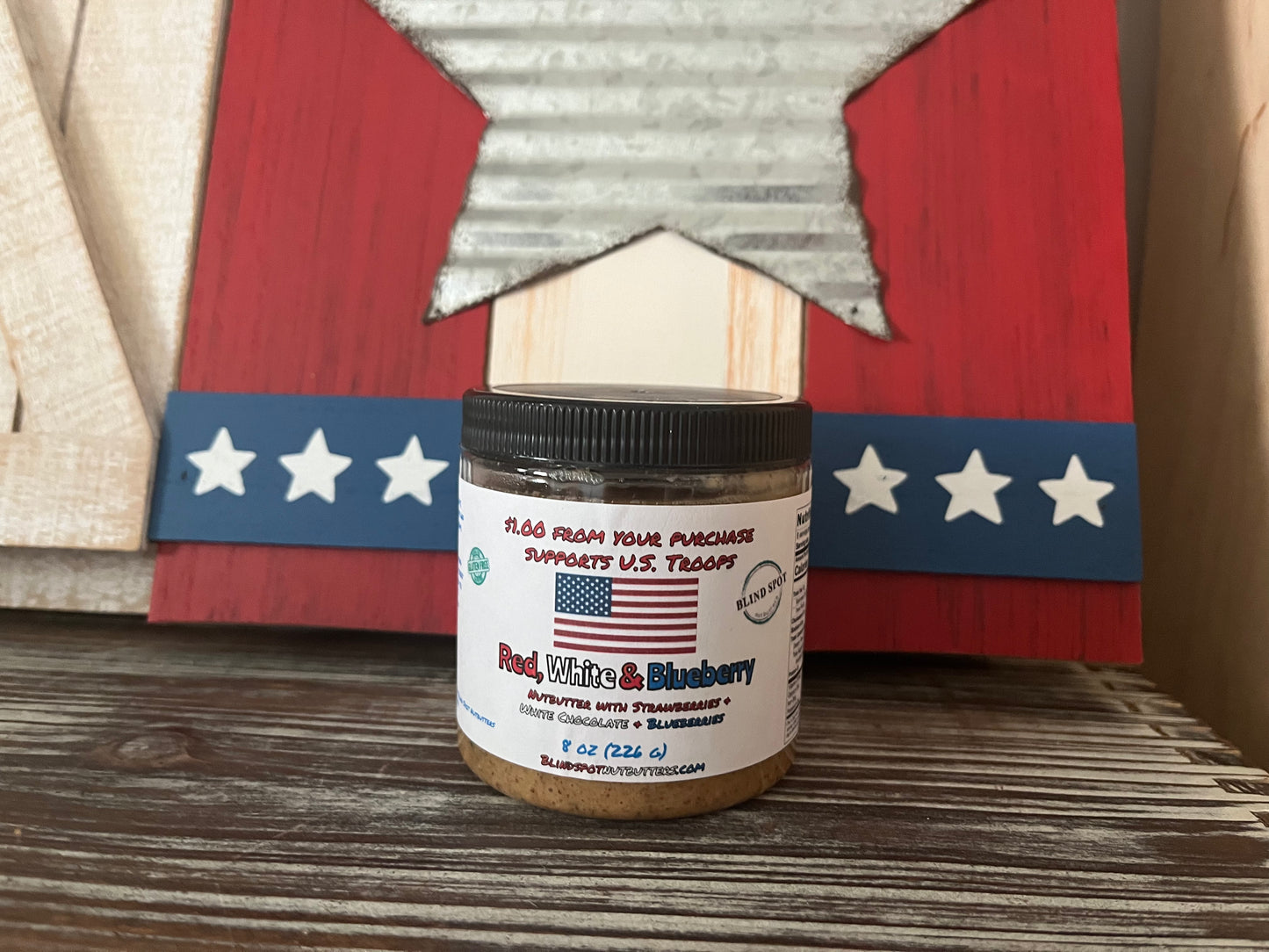 Red, White and Blueberry. Support our U.S. Troops