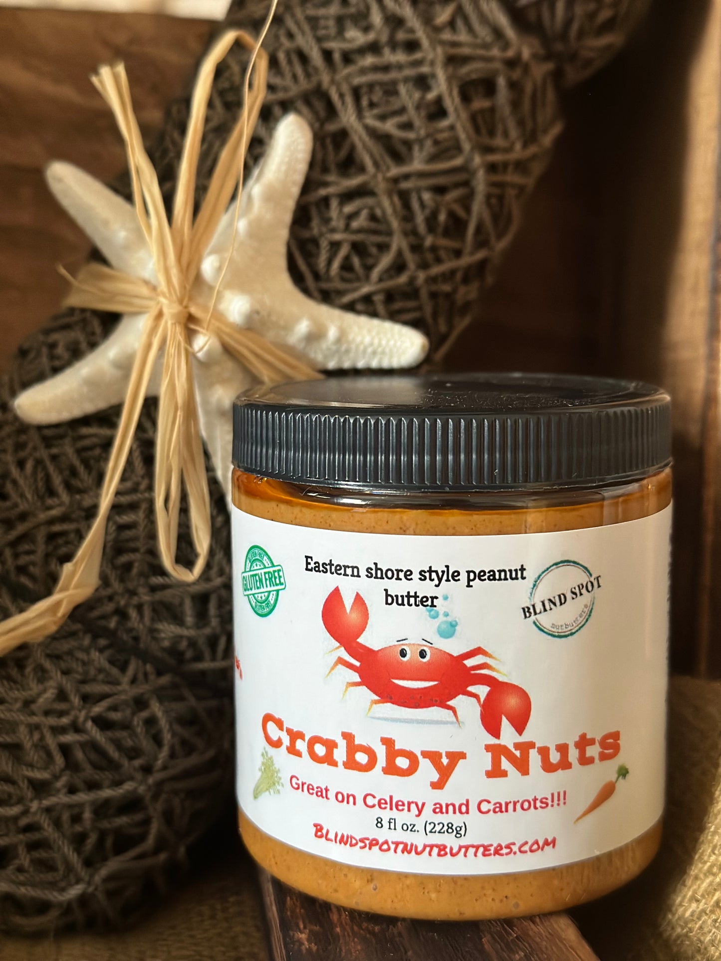Crabby Nuts - have friends that love Old Bay? Great gift idea!
