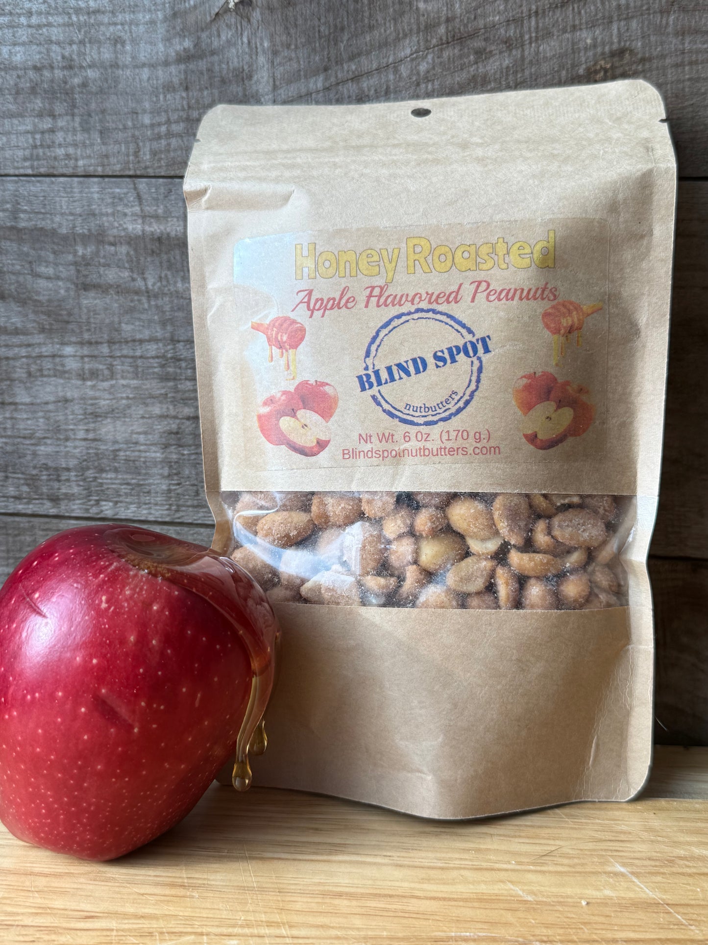 Honey Roasted Apple Flavored Peanuts